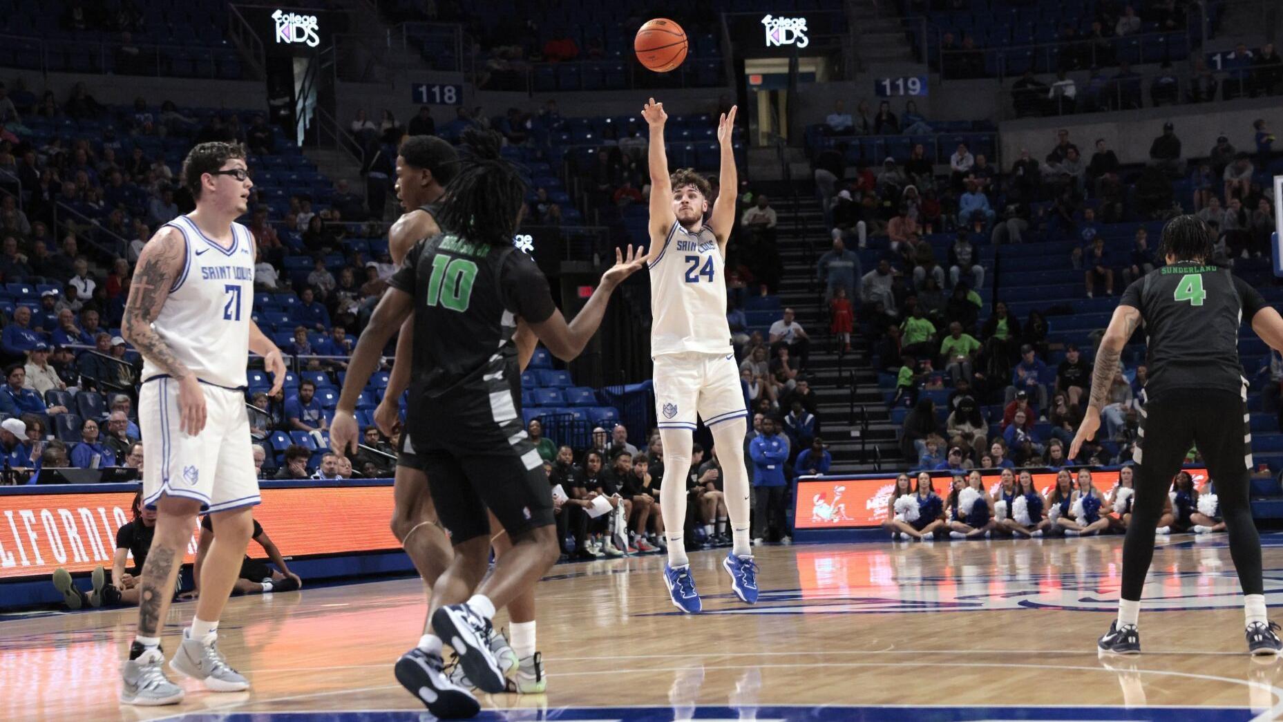 SLU, playing without point guard Isaiah Swope, has enough to beat William Woods 78-57